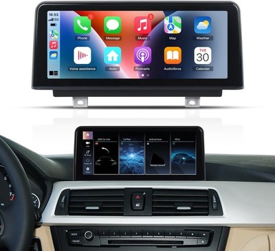 BMW 3 Series F30 EVO 2017-2021 Apple CarPlay Android Auto Car Navigation F31 F32