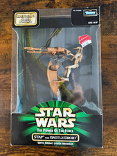 Star Wars Episode 1 Sneak Preview The Power Of The Force Stap And Battle Droid