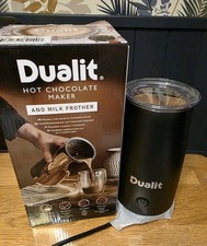 Dualit Handheld Hot Chocolate Maker & Milk Frother 340ml -Black NEW