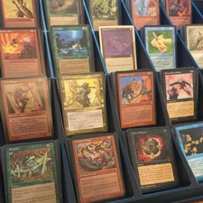 Vintage MTG Lot 50 Cards from 1993–2003 | Old Frame | No Duplicates | R, UNC, C