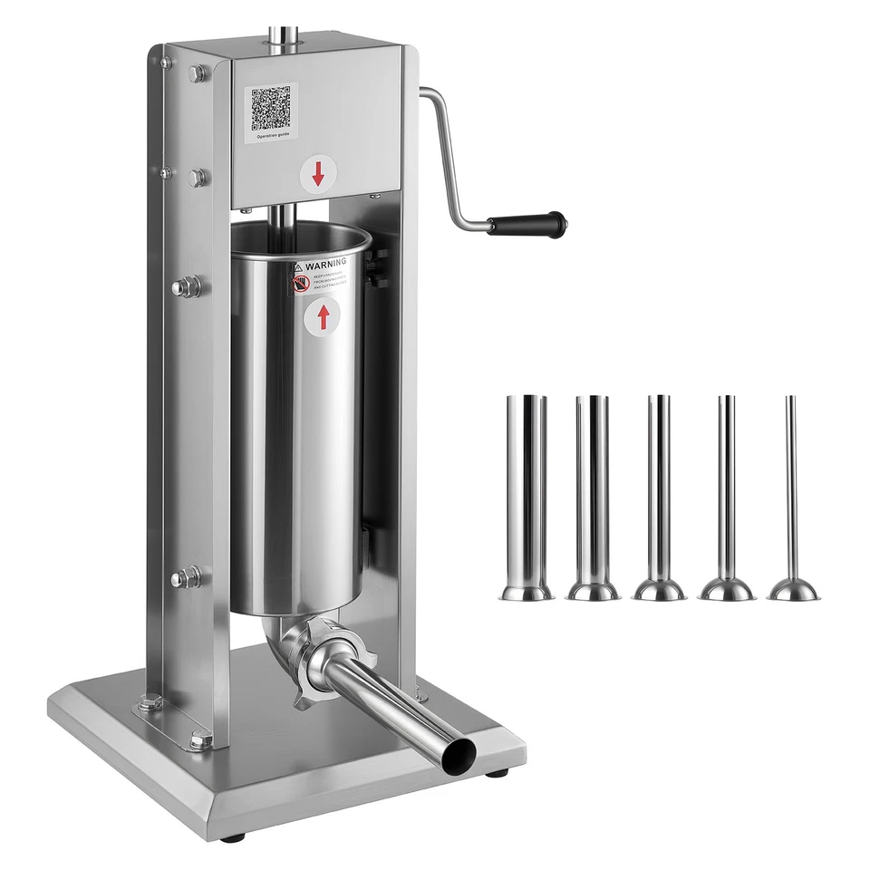 Uimoso Manual Sausage Stuffer 11 LBS / 5L Sausage Maker Meat Filler Machine