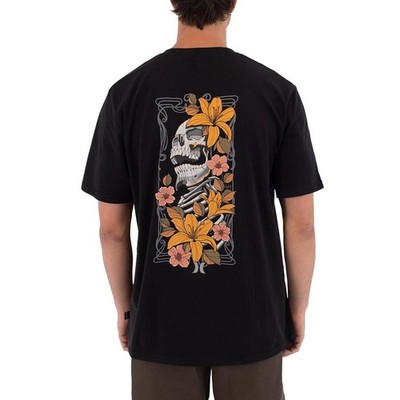 Hurley Trudy Skull S/S T-Shirt - Schwarz