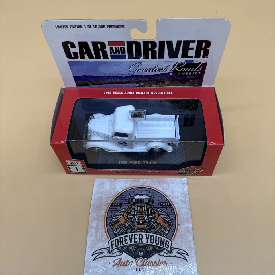 Camión Ford Car and Driver 1:43 1935 EE. UU. Servicio Postal Limitado 1 de 10.000 Foto 2 de 3