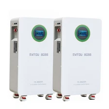 2PCS olar Energy 15kWh Home Storage Battery for Solar Backup 51.2V 314Ah LiFePo4