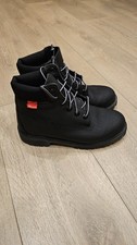 Timberland 6-Inch Premium Helcor Waterproof Black Boots - UK 5