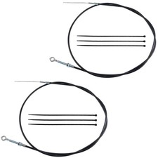 2 PCS 71 Inch Universal Throttle Cable Manco Go Kart 63 Casing 8252-1390