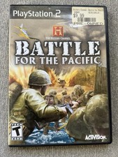 History Channel Battle for the Pacific (Playstation 2, PS2) CIB Tested