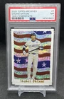 2025 Topps Archives #7 Cyberstats LA Dodgers Shohei Ohtani PSA 7