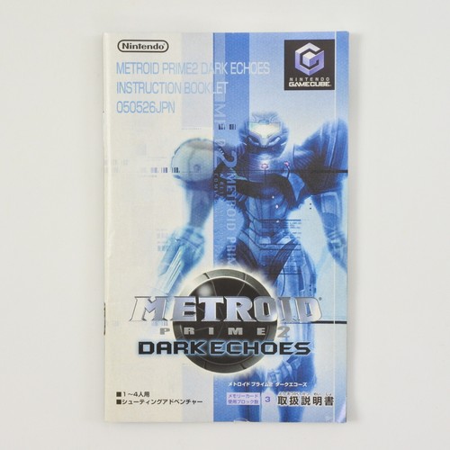 METROID PRIME 2 Dark Echoes Gamecube Nintendo For JP System 0320 gc - Picture 6 of 8