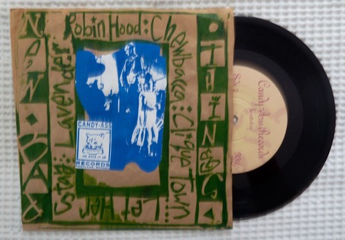 NEW BAD THINGS Robin Hood EP Mega Rare Portland Indie Rock Candy-Ass Handmade NM - Picture 2 of 2