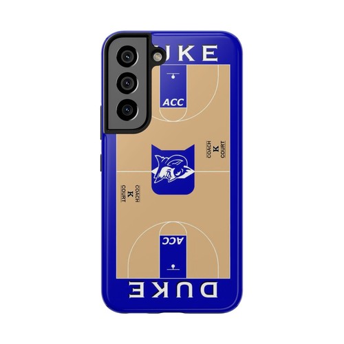 Duke Blue Devils Basketball Court Tough Phone Case - Picture 101 of 108
