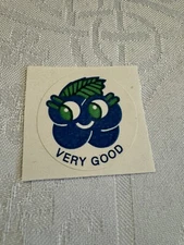 Vintage CTP Matte Blueberry Scratch & Sniff sticker