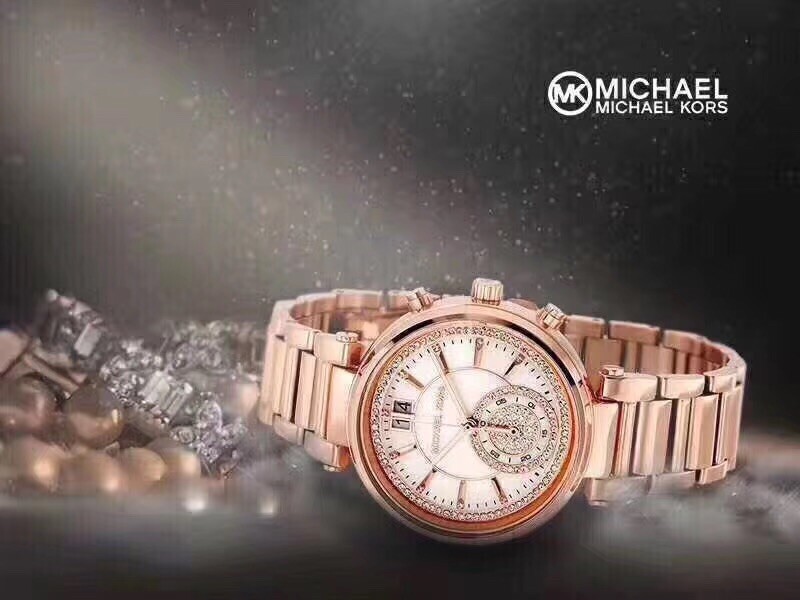 New Michael Kors Crystal Sawyer ladies watch Michael Kors Women main image 4