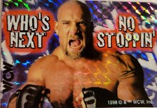 WCW/NWO--WRESTLING LEGENDS--NEW-- 1998 Prismatic Vending Machine Sticker  99 