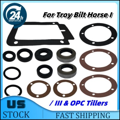 #ad US For Troy Bilt Horse I III amp; OPC Tillers Transmission Seal amp; Gasket Kit 14PCS $32.99