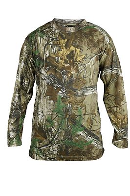 Mens Camouflage Forest Jungle Print LONG SLEEVE T Shirt Camo