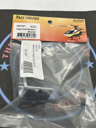 Align T-Rex 450 Pro. H45133T Metall Verdrehsicherung Halterung
