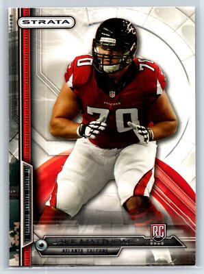 2014 Topps Strata Jake Matthews Rookie Atlanta Falcons RC #155