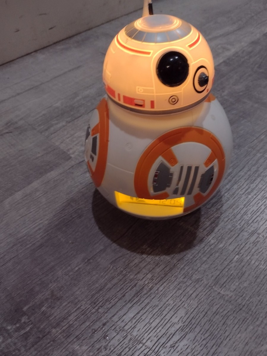 Star Wars BB-8 Droid Light Up Alarm Clock - Tested & Works | eBay