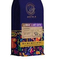 Luwak Liar Indonesia Wild Civet Coffee Beans Gayo Aceh Arabica 200gr/0.44lbs