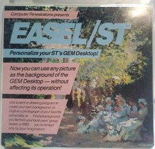 EASEL / ST Gem Desktop Personalizer For Atari ST GEM. NIB. NOS. VTG