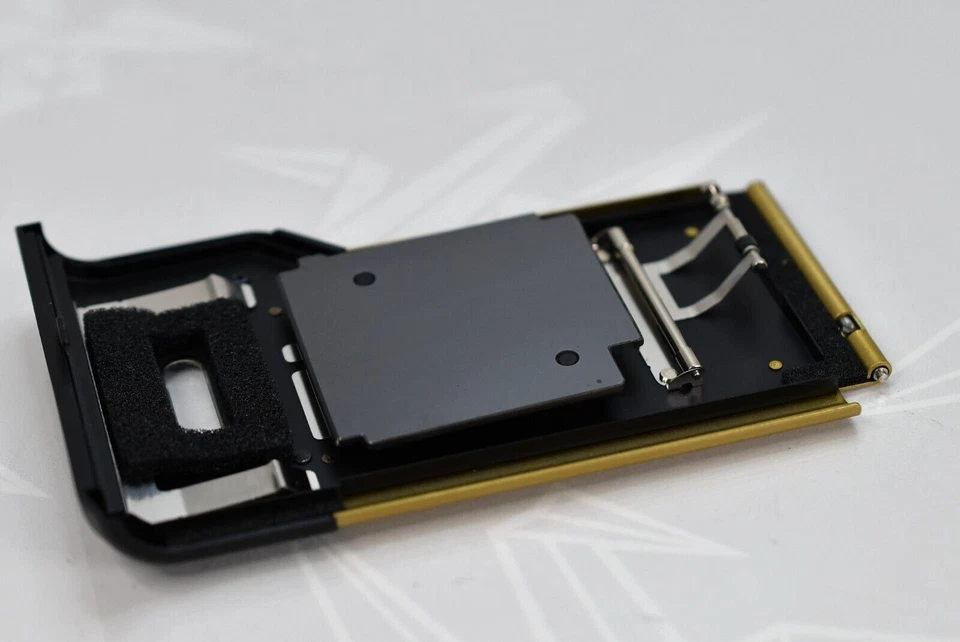 Rare!🌸[Near MINT+++] Contax T2 Gold Cover Film Door Replacement Parts JAPAN - Image 4 of 4