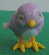 Wind Up Toy Baby Chicken Chick Purple Vintage Tomy Macao Mint Condition Works