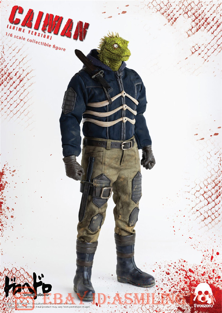 ThreeZero 3A 3Z0140 Dorohedoro Caiman Anime Version 1/6 Action