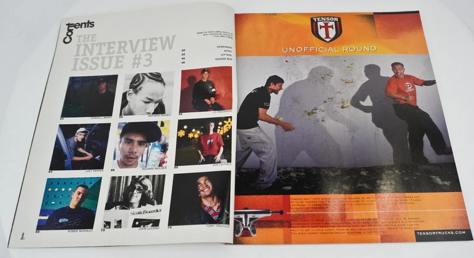 Skateboarder Magazine, March 2002, Vol. 11, No. 5, Interview Issue Koston Lucero - Image 2 of 4