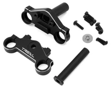Treal Hobby Promoto CNC Aluminum Triple Clamp Set (Black) [TLHTPROMOTOMX-13]