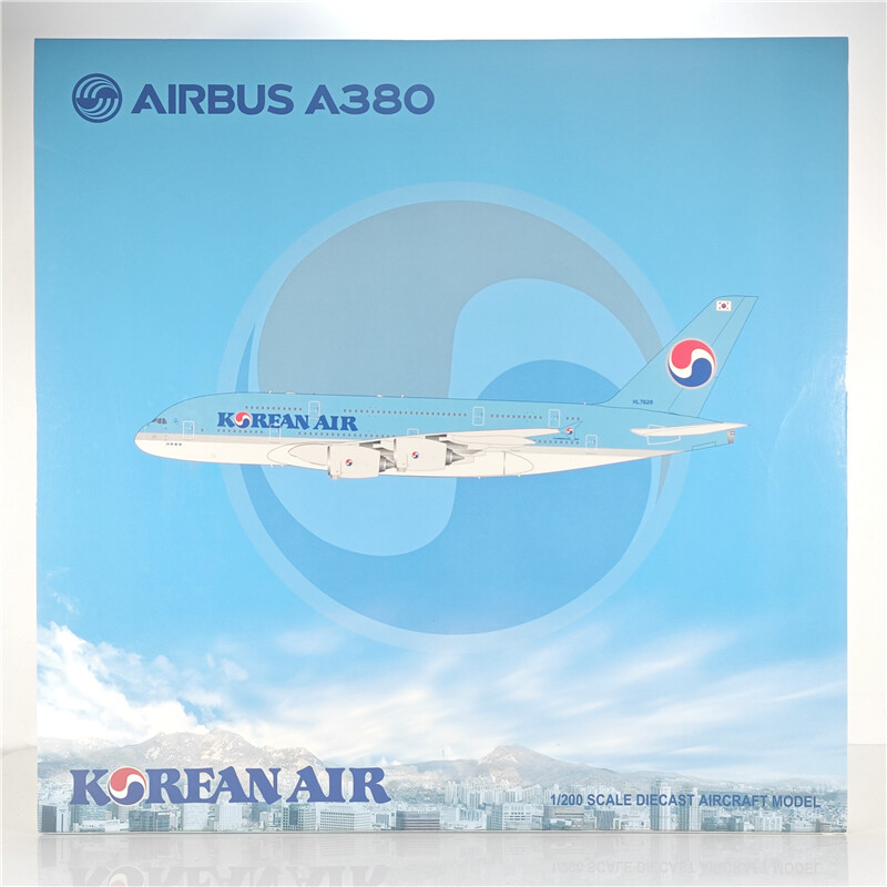 Korean Air A380  1/200 飛行機模型　非売品 ScaleModelStore.com :: JC Wings 1:200 - BBOX2541 - Korean