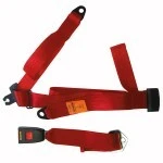 NEW Securon Seat Belt 200 Red Lap & Diagonal Belt x1