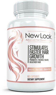 NEW LOOK Clinical Strength Hair Skin & Nails Vitamin Beauty Skin Care Supplement