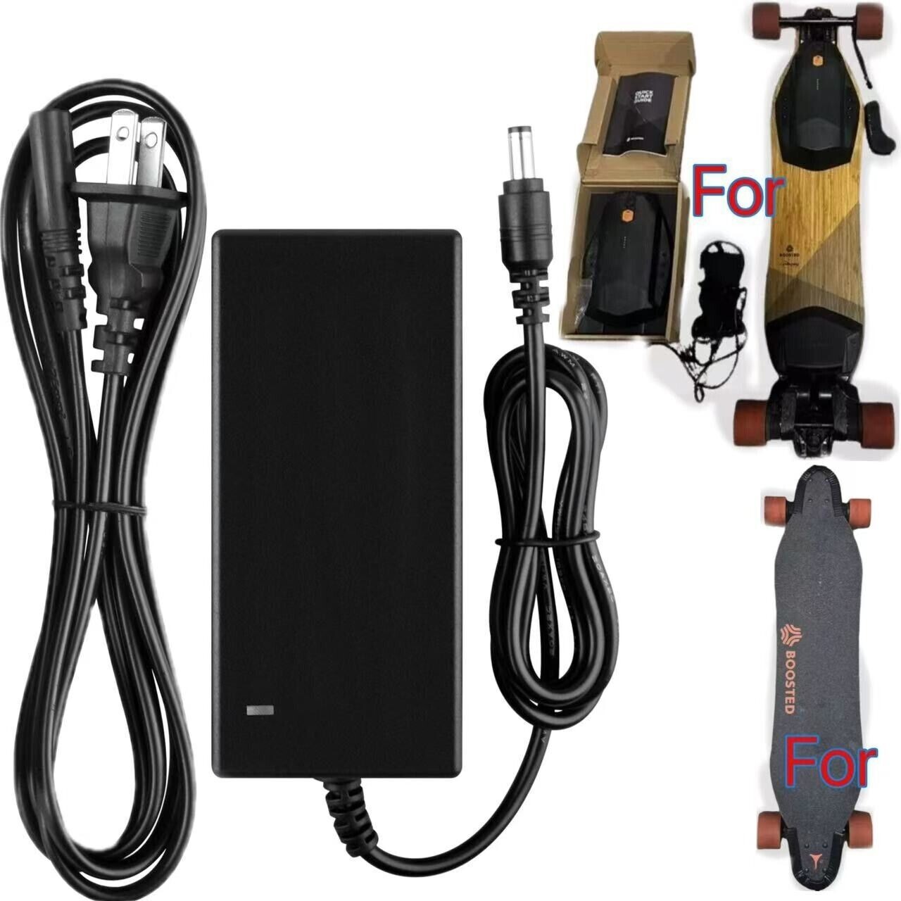 Boosted Board Charger for V2 V3 Stealth Mini S Mini X and Rev Models