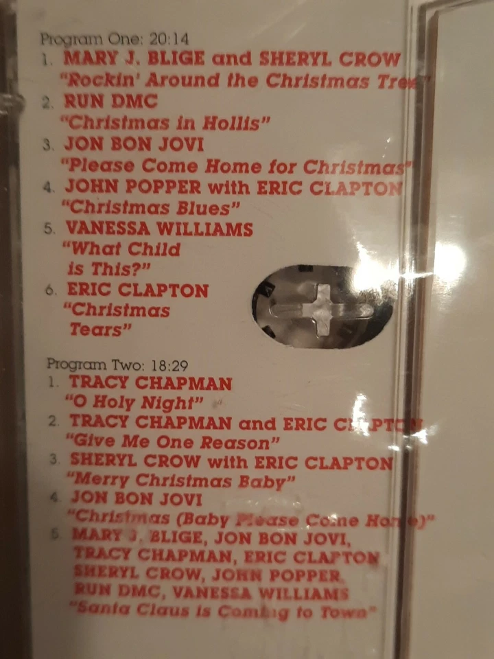 A Very Special Christmas Live from Washington DC Cassette NEW RARE - Image 4 of 4