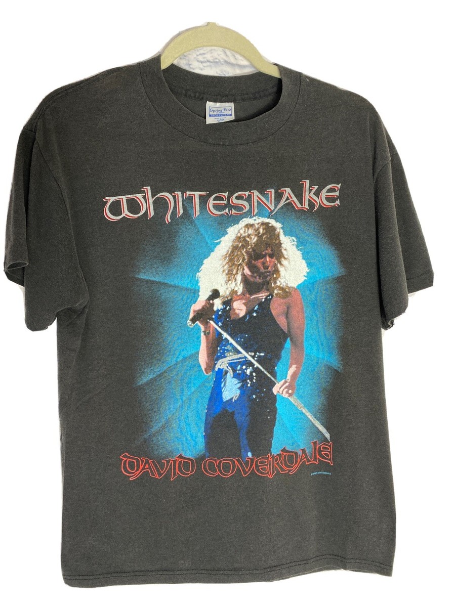 Whitesnake Vintage Tee Shirt David Coverdale L 1987 Concert