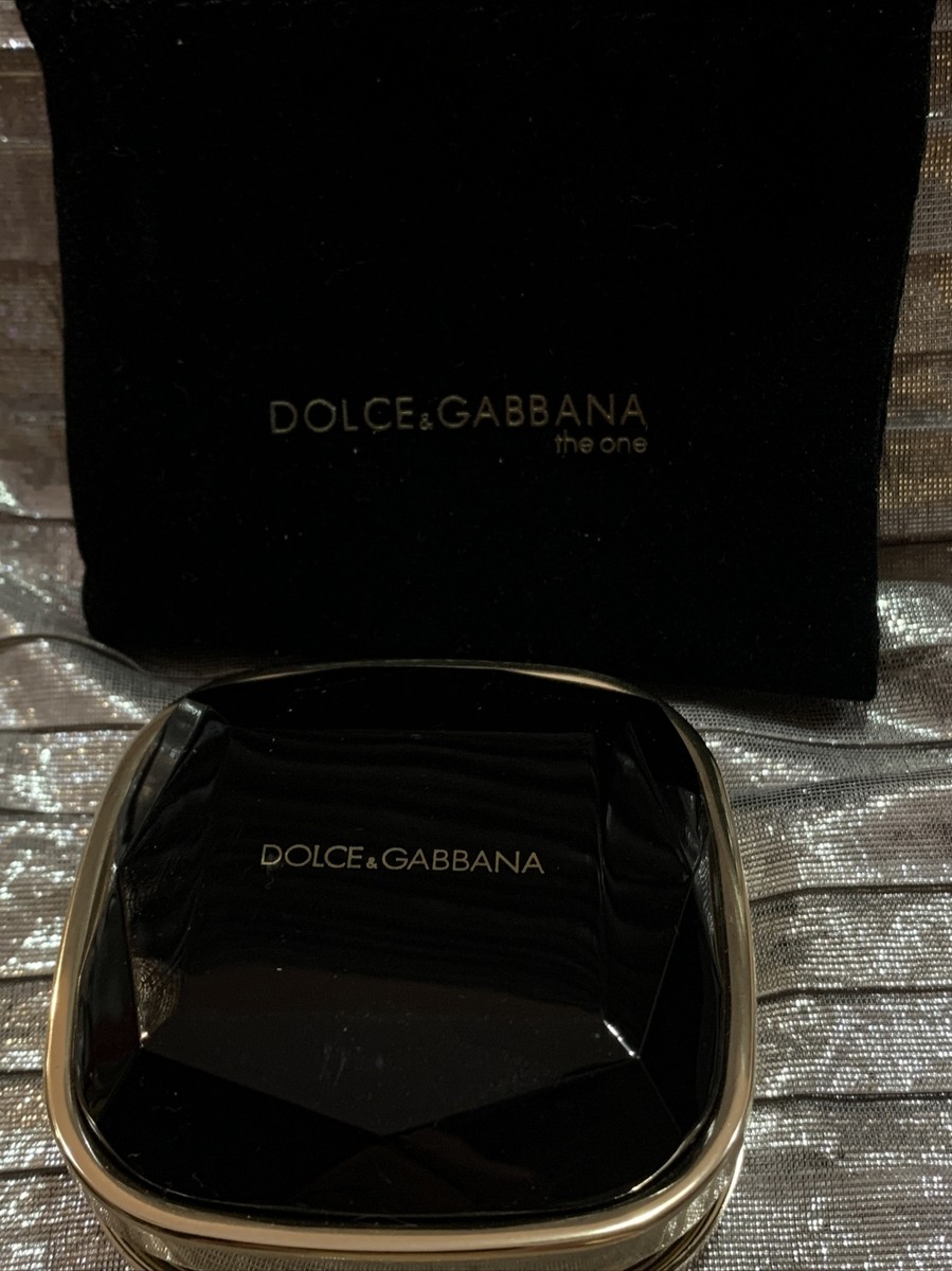 Auth. DOLCE & GABBANA- The One-compact Travel mirror BLACK Auth. DOLCE & GABBANA- The One-compact Travel mirror BLACK