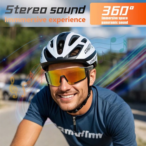 Wireless Bluetooth Sunglasses Headset Telephone Cycling Eyewear Stereo Sound - Picture 14 of 20