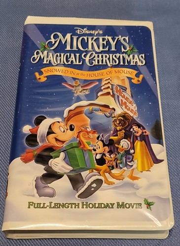 Mickeys Magical Christmas: Snowed In at the House of Mouse VHS 2001 (Clamshell)