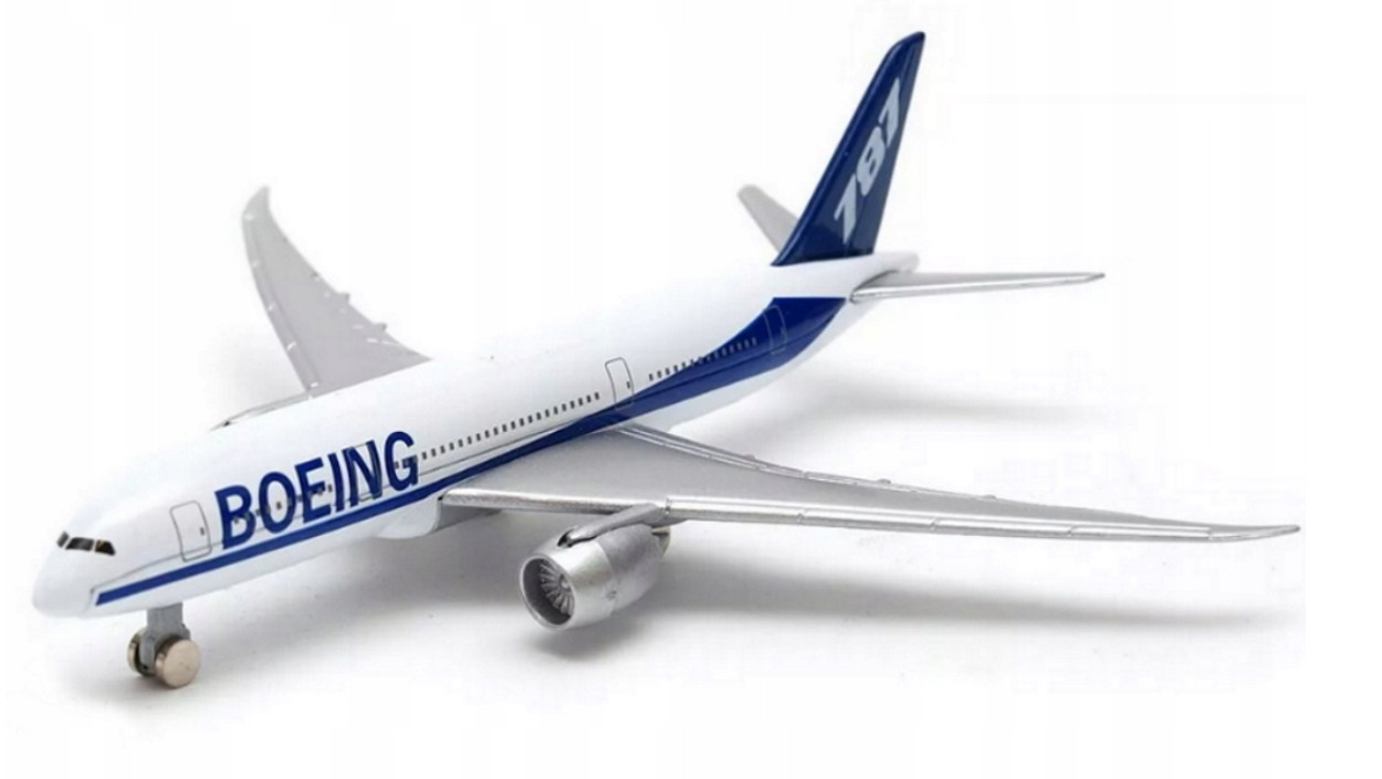 Boeing 787 Aviation Airport Play Set Airways Model Toy Diecast Welly Scale 1:500