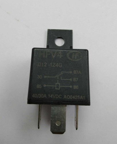 Relais De Puissance HONGFA HFV4-012-1Z4G Neuf - 14VDC, 5 Broches, 40/30A, Pour Automobile Ou Industrie