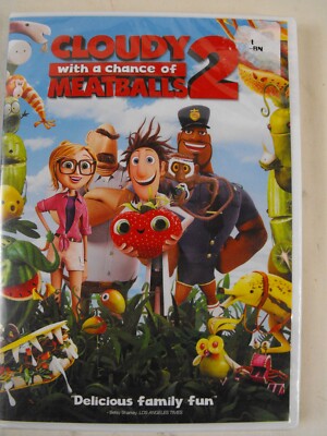 Cloudy with a Chance of Meatballs 2 (DVD, 2013) NEW & SEALED