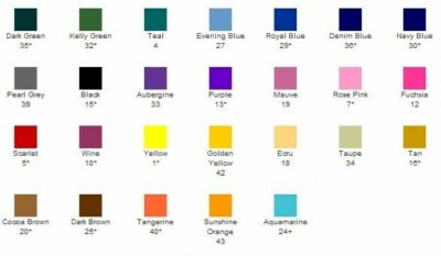 Rit Color Chart Get Yourself An Eyeful Of These Color Charts • Art