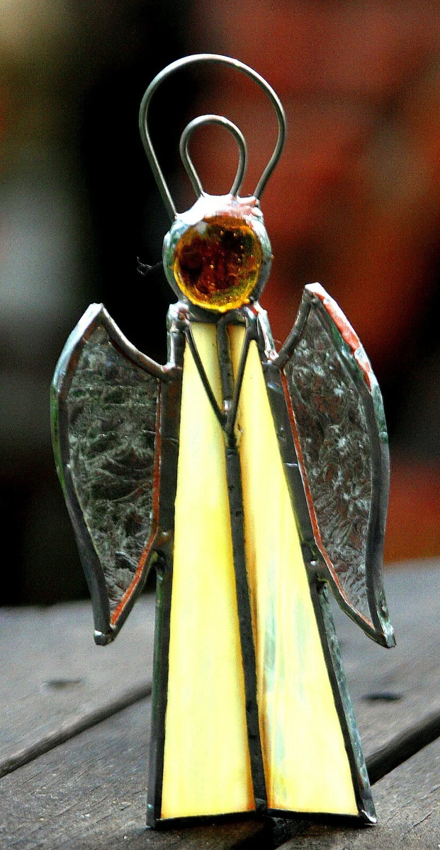 Angel tea light holder outlet