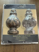1 Croscill Finial Brushed Gold Finish 7.5”x3” NIP Craft Project Gallery Wall