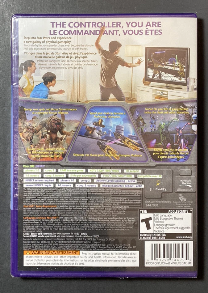 Kinect Star Wars [ Kinect Game ] (XBOX 360) NEW - Image 2 of 4