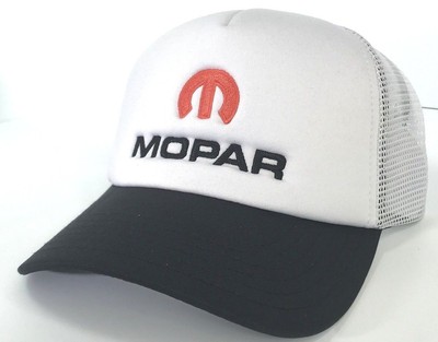 White Padded Mesh Hat / Cap 