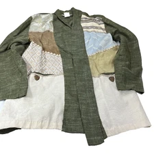 Vintage Melrose Made USA 14 Women’s Mixed Fabric Jacket