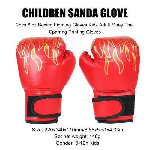 Sport Boxhandschuhe Lederschwamm bunt Sparring Schlaghandschuhe Training - Bild 25 von 35