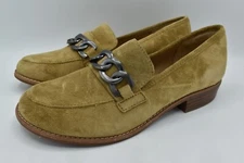 Sofft Womens Size 7.5 Nevara Hazelwood Suede Slip On Shoes Loafers